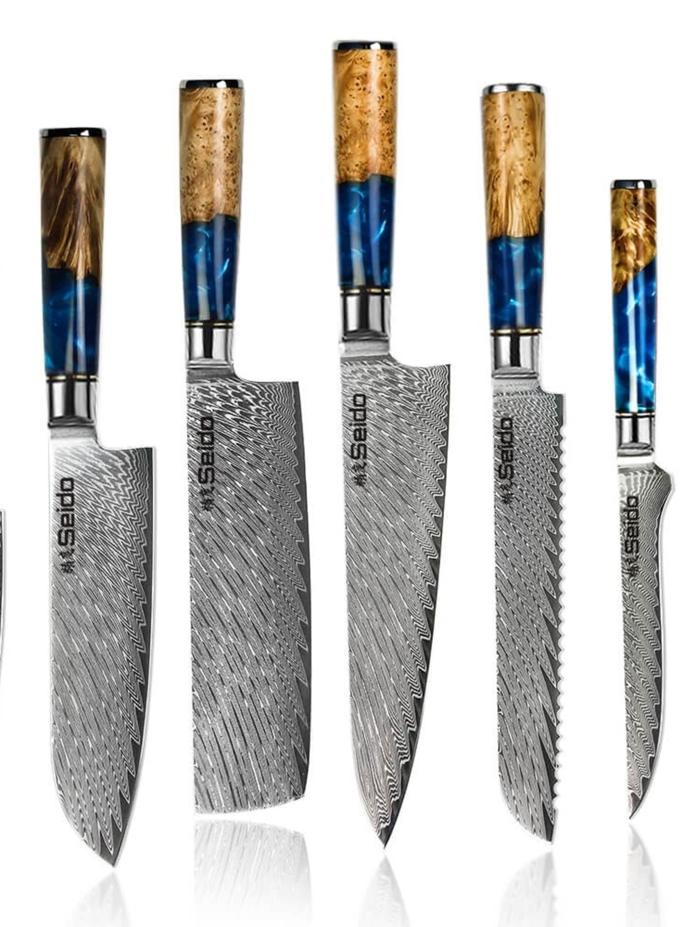 Seido 7-Piece Executive Knife Set - New, Still In Original Packaging!